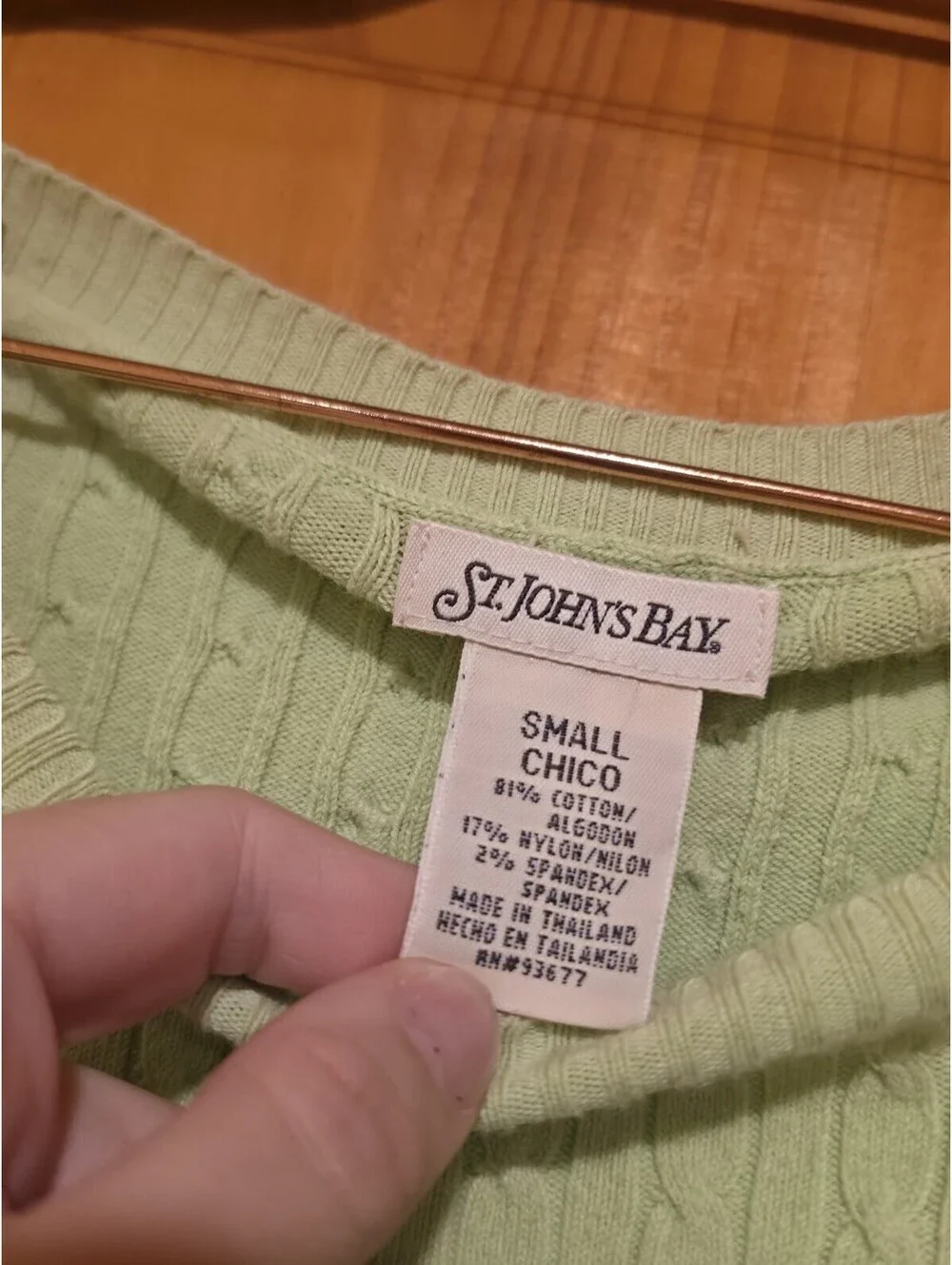 St. Johns Bay sweater lookks